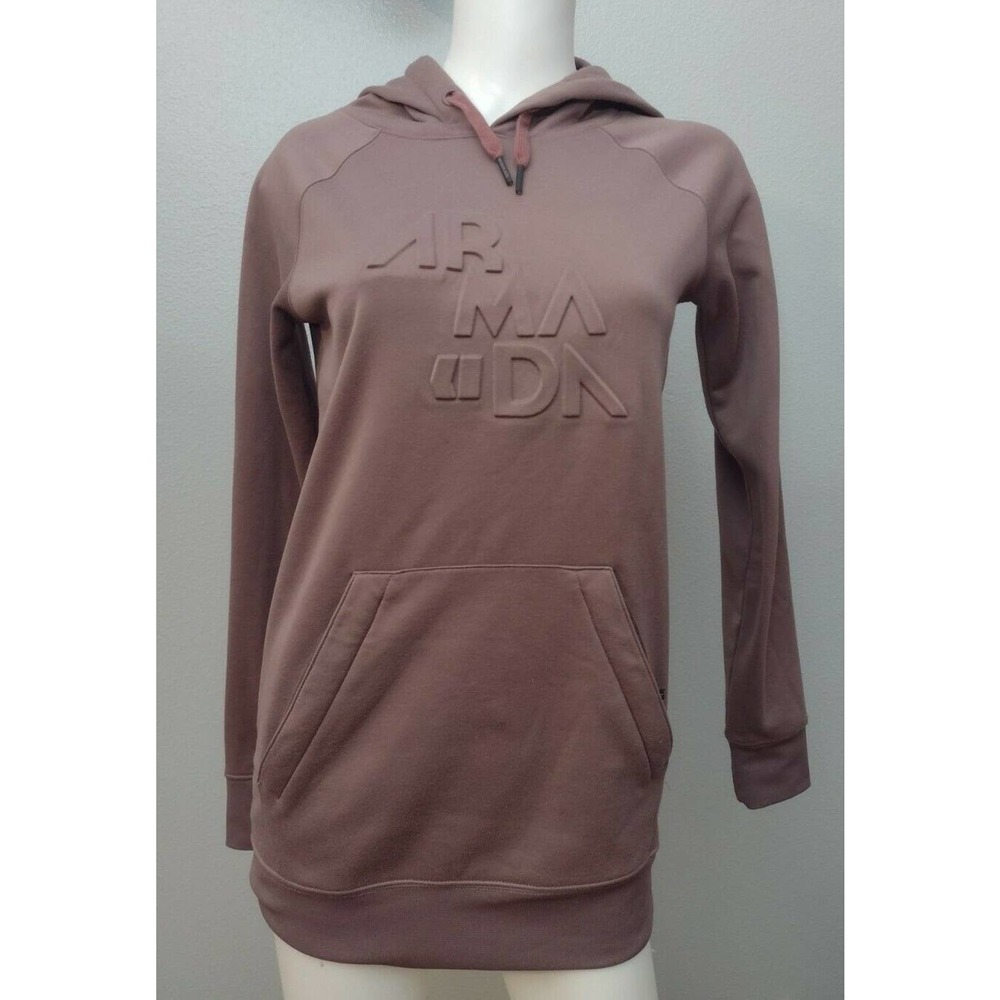 Armada Women's Sweatshirt XS Purple Hoodie Pullover Logo Embossed Activewear B7